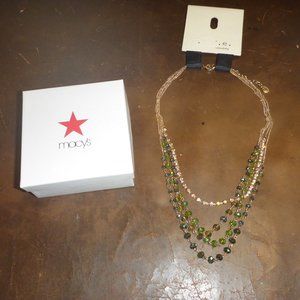 Woman's Multi Stranded Necklace